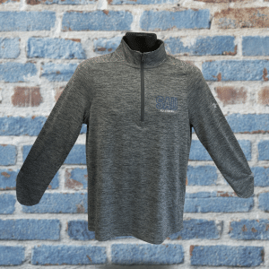 LS- Under Armour 1/4 Zip Gray