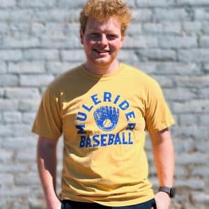 SS- Yellow Baseball Tee