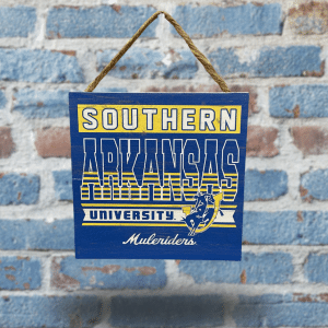 SAU Wood Hanging Sign 10 x 5