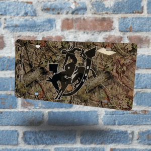 License Plate - Camo